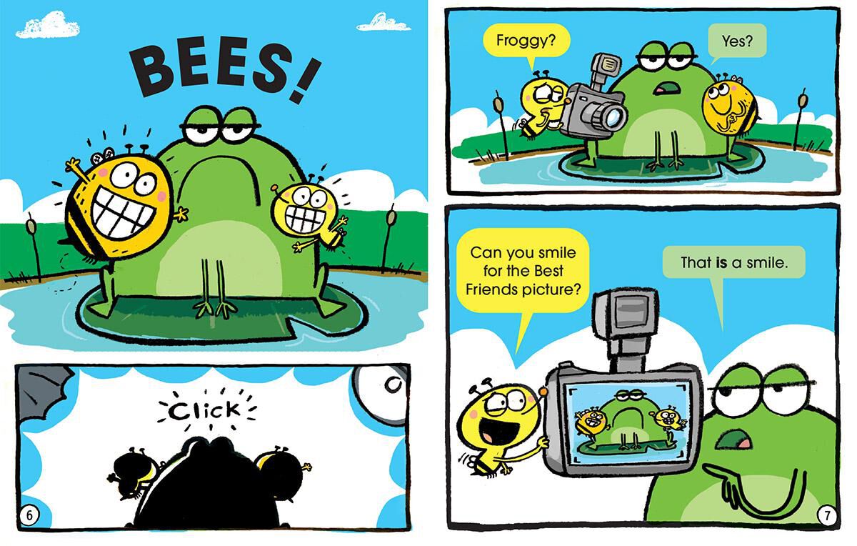 Bumble and Bee #1: Don't Worry, Bee Happy image number 3