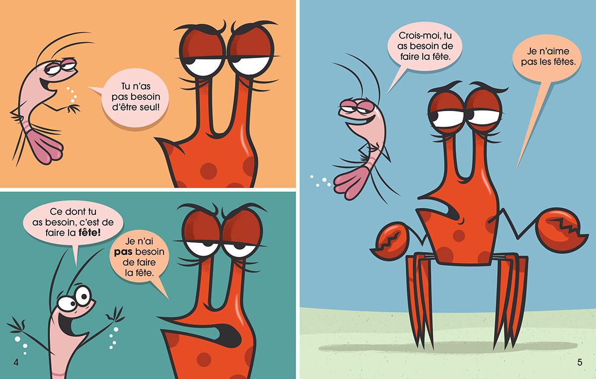Crabe Grognon : N&deg; 6 - C'est la f&ecirc;te, Crabe Grognon! image number 1