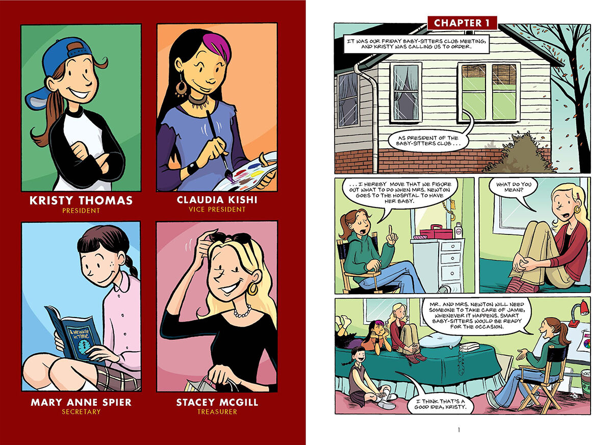 The Baby-Sitters Club #2: The Truth About Stacey image number 1