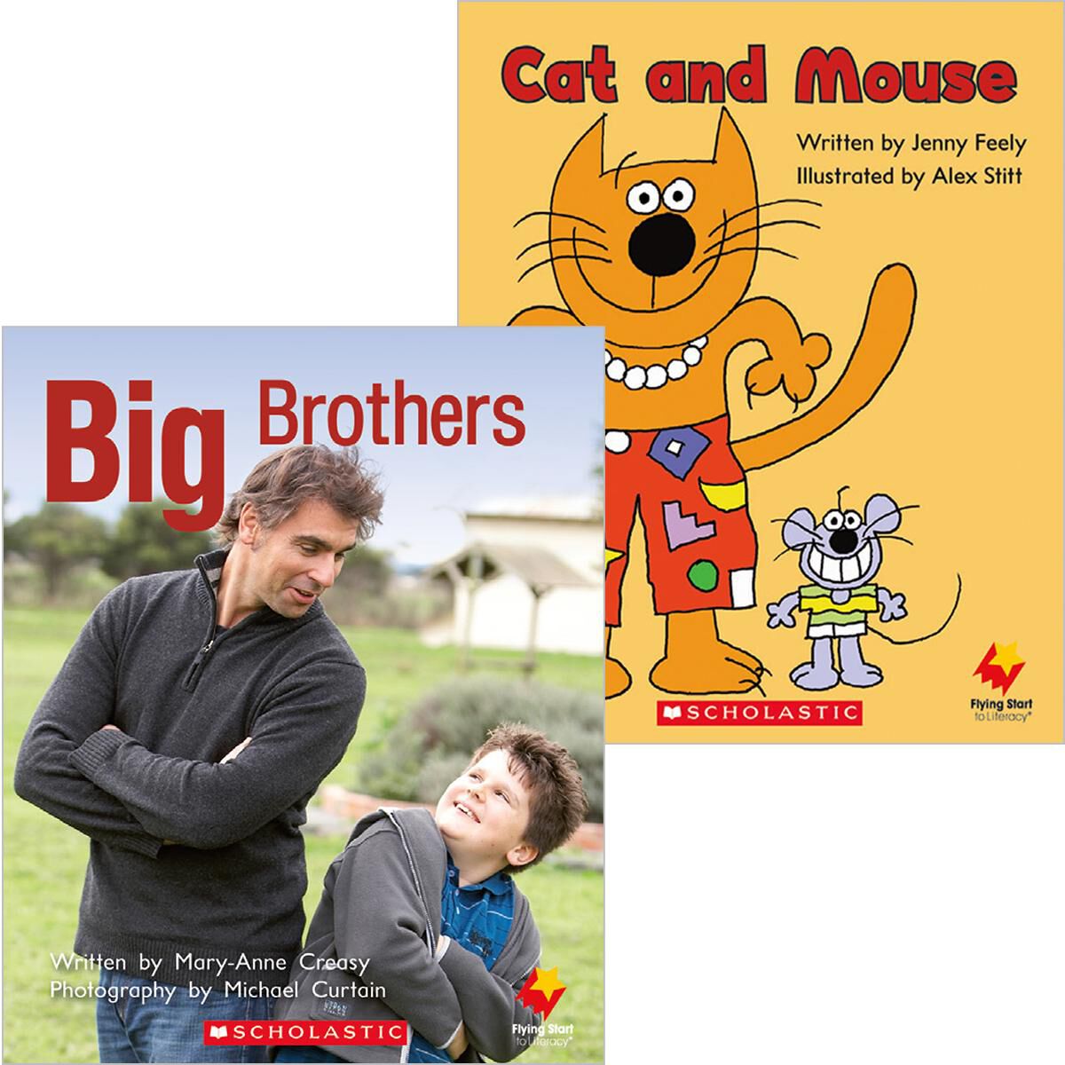 Flying Start: Level C: Big Brothers/Cat and Mouse 12 Pack image number 0
