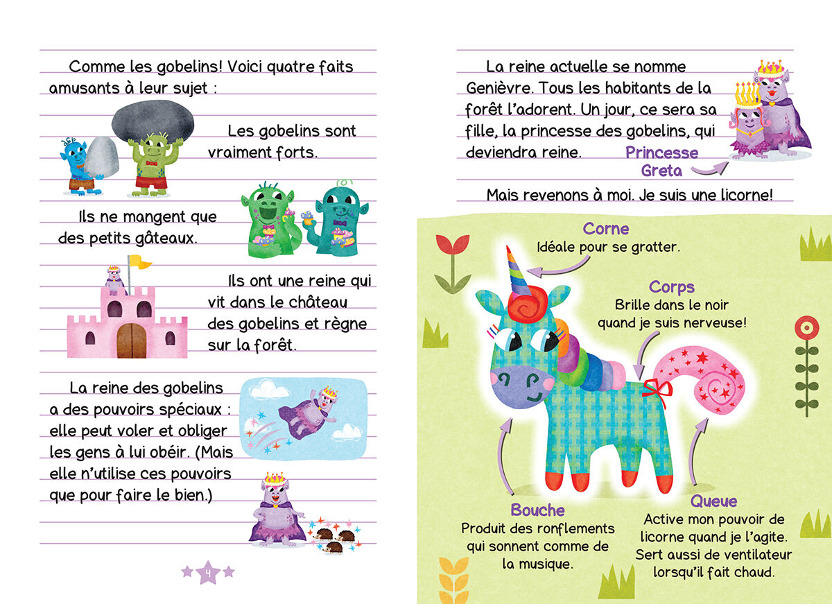 Journal de licorne : No 4 - La princesse des gobelins image number 2