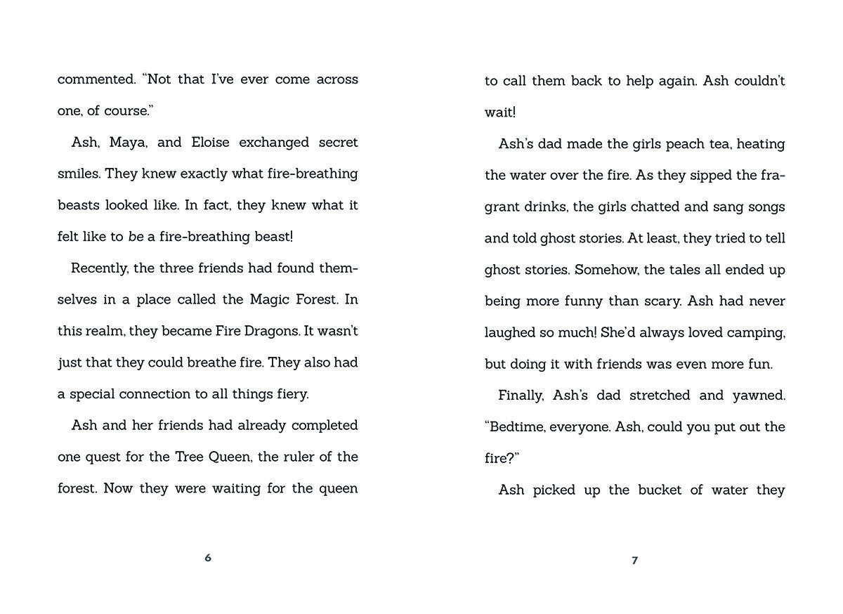 Dragon Girls #17: Ash the Blaze Dragon image number 3