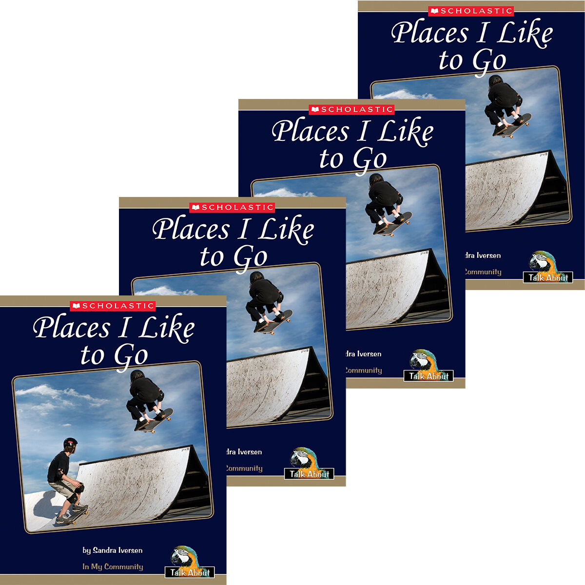 Talk About Everyday Things: In My Community: Places I Like to Go 4 Pack