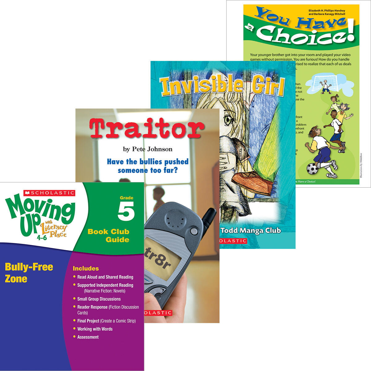 Moving Up Grade 5 Social Responsibility Book Club: Bully-Free Zone image number 0