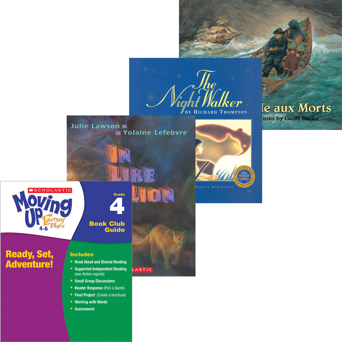 Moving Up Grade 4 Genre Book Club: Ready, Set, Adventures! image number 0