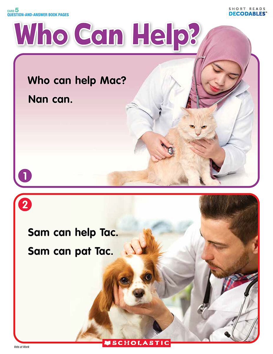 Short Reads Decodables Kindergarten Pack image number 1