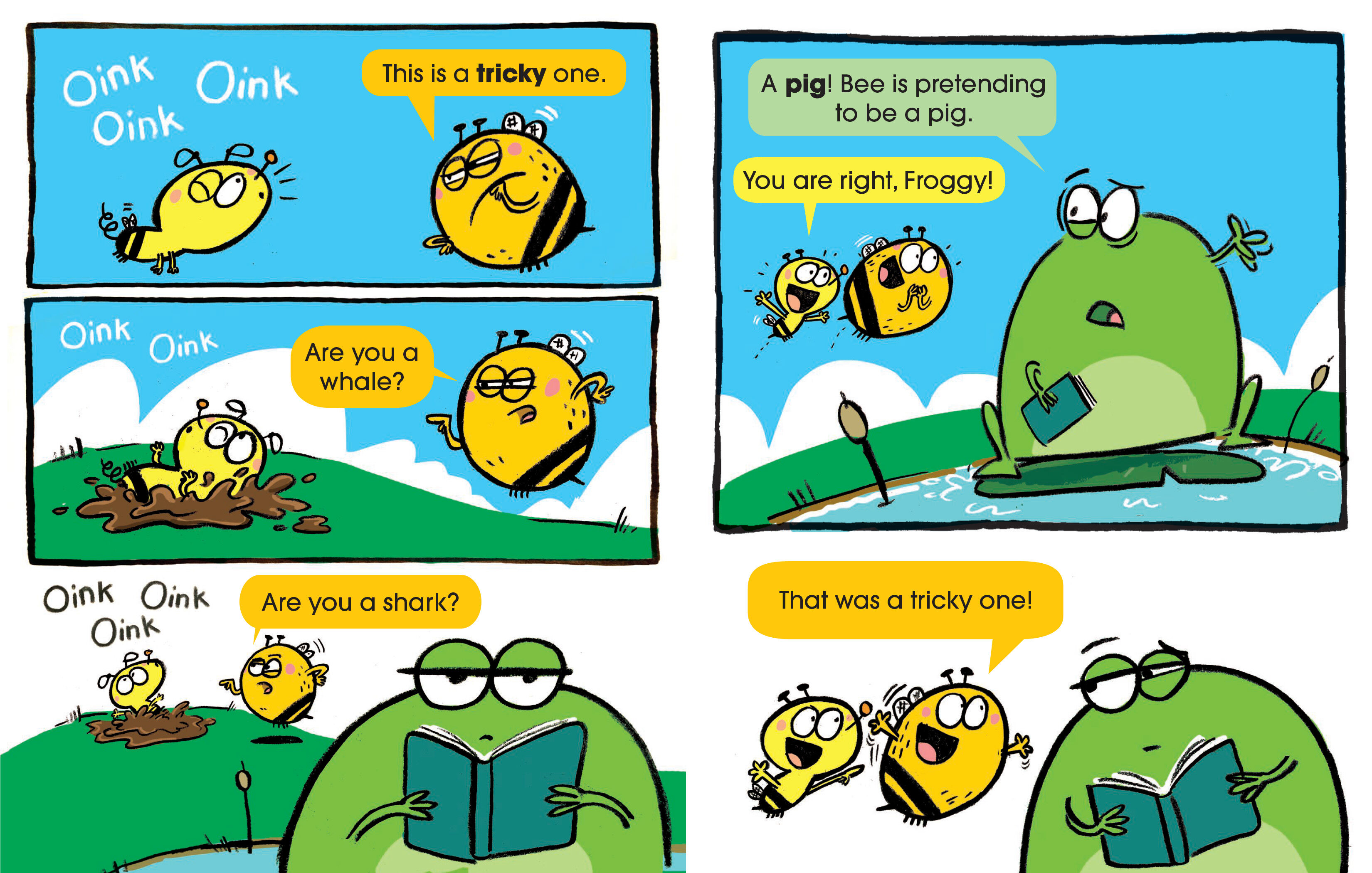 Bumble and Bee #2: Let's Play Make BEE-lieve image number 3