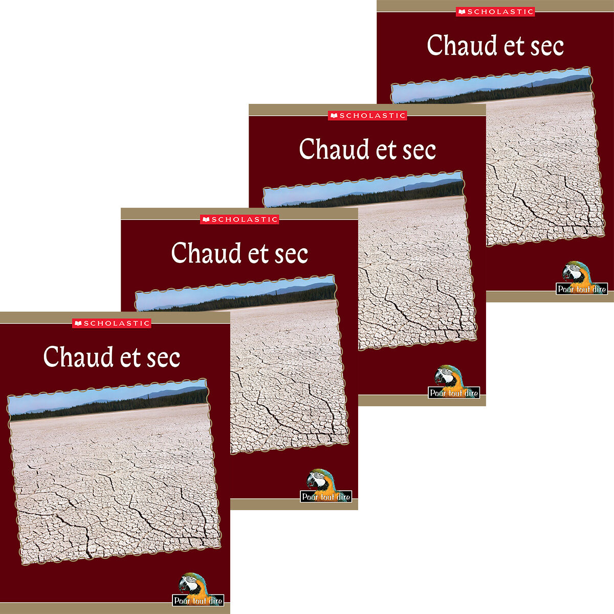Pour tout dire: Le monde naturel: Le temps qu'il fait: Chaud et sec Emballage de 4 image number 0