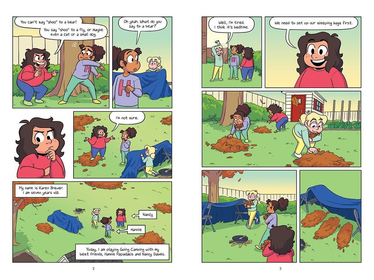 Baby-Sitters Little Sister #8: Karen's Sleepover image number 1