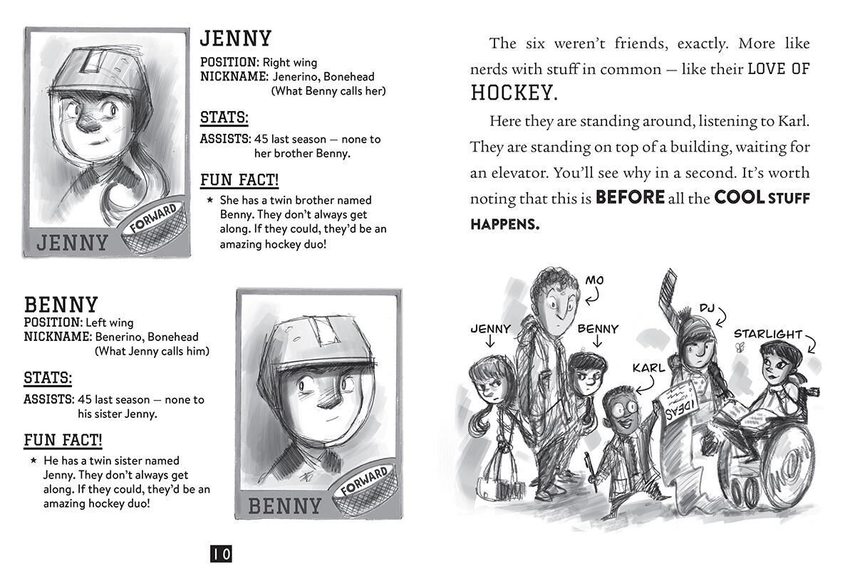 Hockey Super Six #1: The Puck Drops Here image number 2