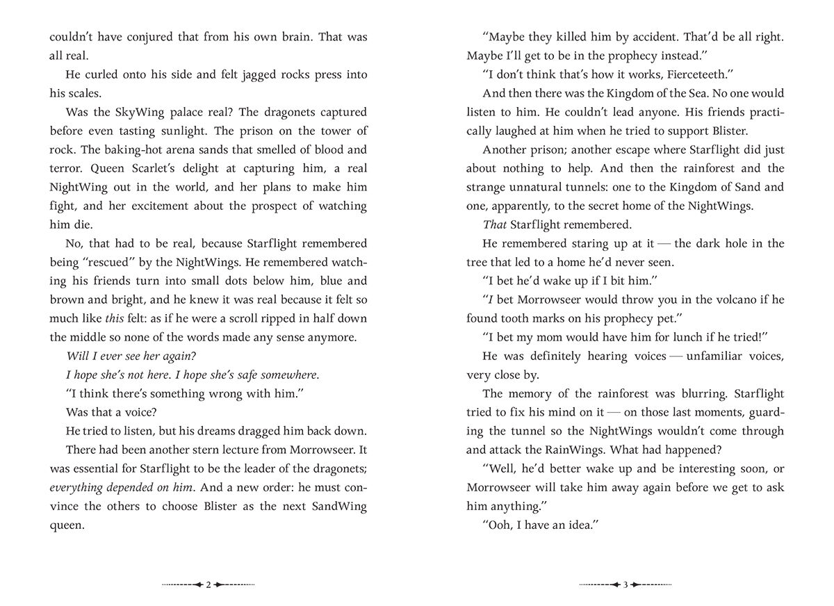 Wings of Fire Book #4: The Dark Secret image number 1