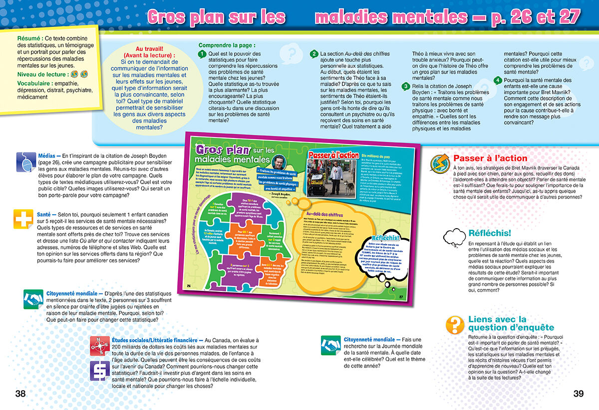 Passe &agrave; l'action: La sant&eacute; mentale Emballage de 26 image number 6