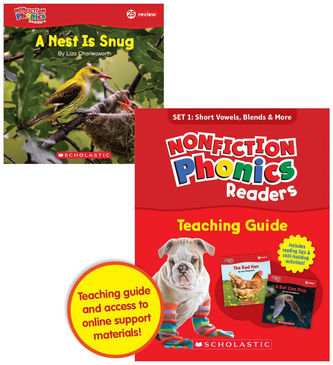 Nonfiction Phonics Readers SET 1: Short Vowels, Blends & More image number 7
