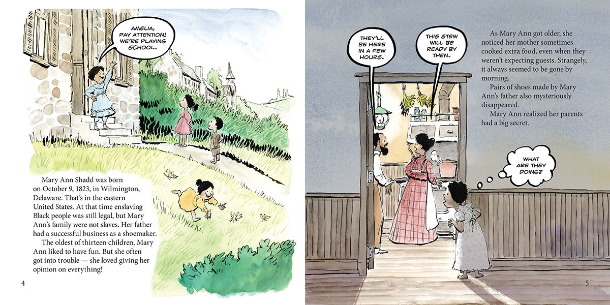 Scholastic Canada Biography: Meet Mary Ann Shadd image number 2