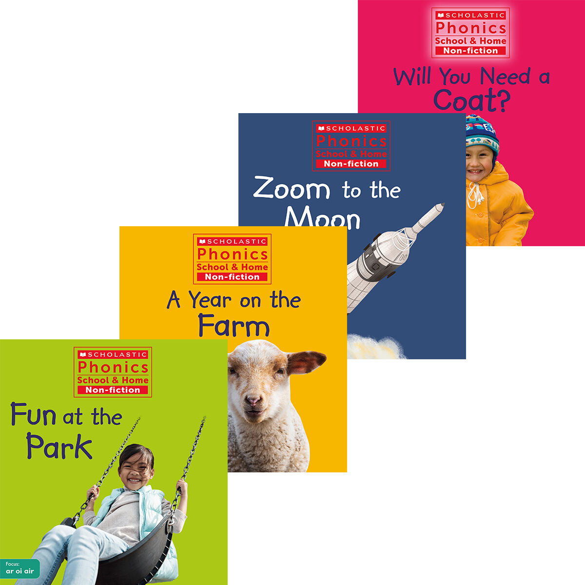 Scholastic Phonics School & Home Non-fiction Collection 2: Sets 5-8 image number 0