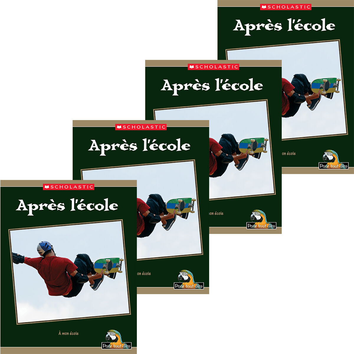 Pour tout dire La vie quotidienne: &Agrave; mon &eacute;cole: Apr&egrave;s l'&eacute;cole Emballage de 4 image number 0