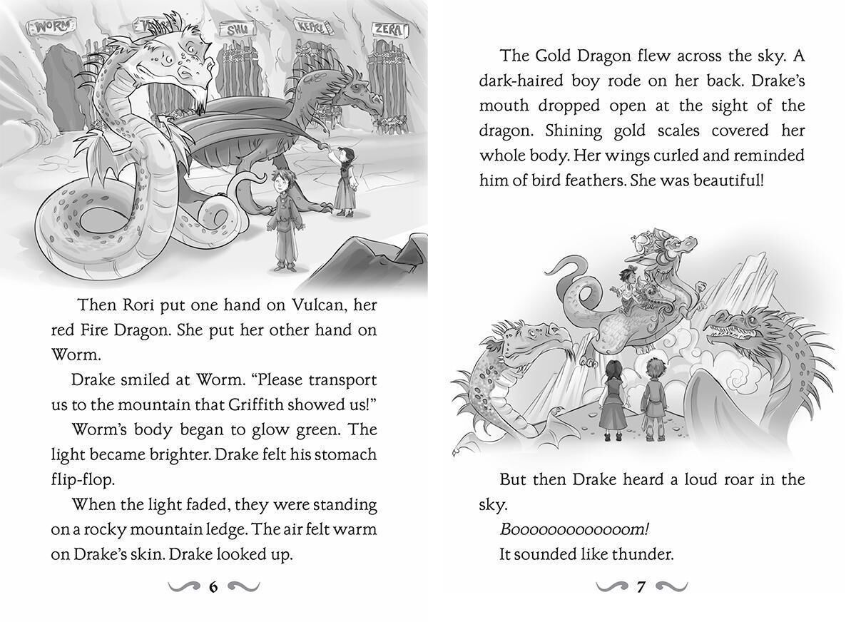 Dragon Masters #12: Treasure of the Gold Dragon image number 3