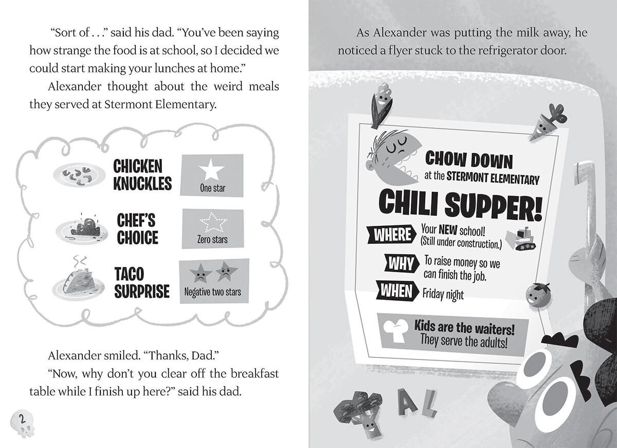 The Notebook of Doom #4: Chomp of the Meat-Eating Vegetables image number 1