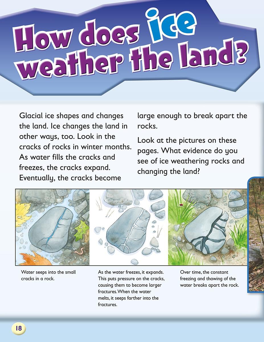 Let's Do Science BC Grade 3: How Wind, Water, and Ice Change the Land image number 4