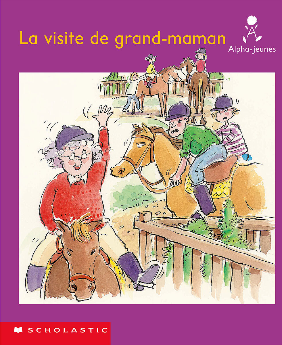 Alpha-jeunes: S&eacute;rie 1, Niveau 11 (G): La visite de grand-maman Emballage de 6 image number 0