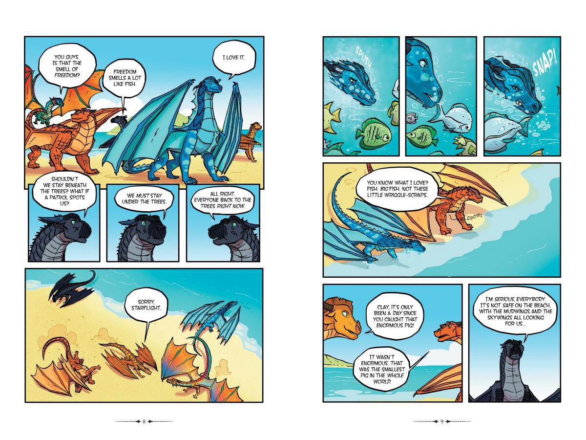 Wings of Fire: The Graphic Novel: #2: The Lost Heir image number 2