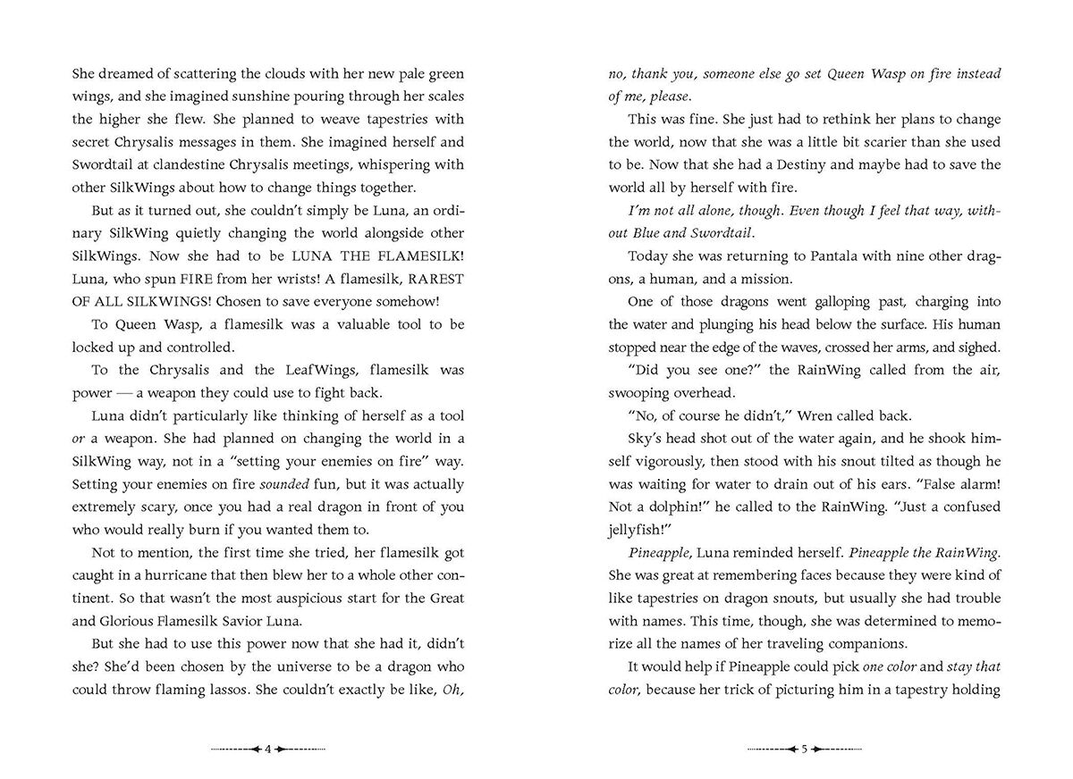 Wings of Fire #15: The Flames of Hope image number 3