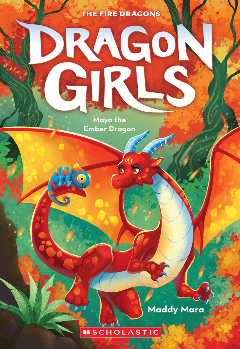 Dragon Girls #18: Maya the Ember Dragon image number 0