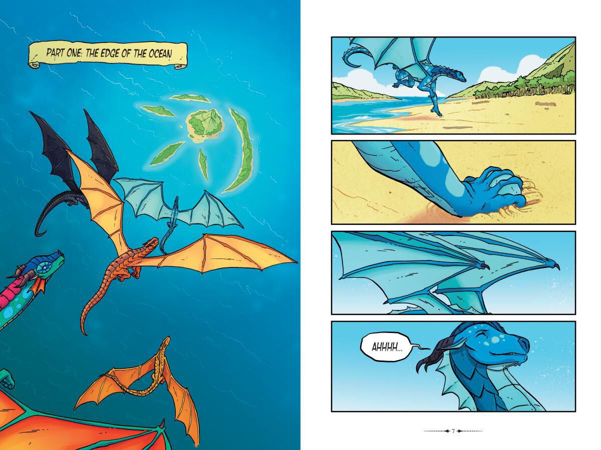 Wings of Fire: The Graphic Novel: #2: The Lost Heir image number 1