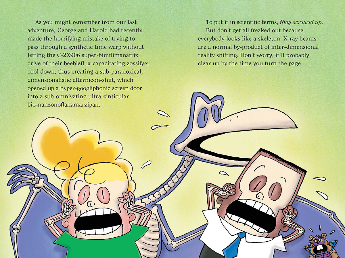 Captain Underpants #8: Captain Underpants and the Preposterous Plight of the Purple Potty People (Colour Edition) image number 2