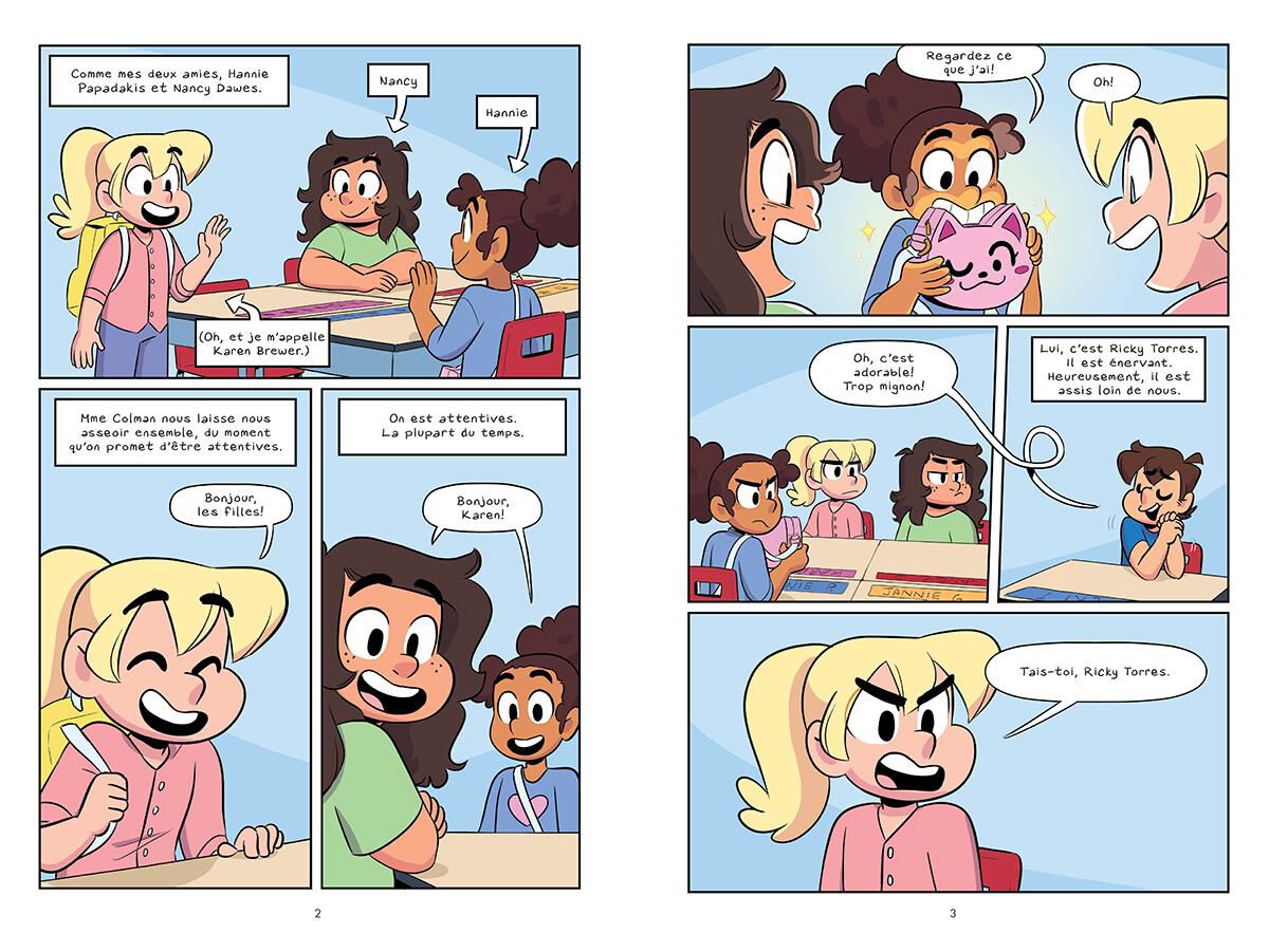 Baby-Sitters Petite soeur : N&deg; 5 - Karen et la photo de classe image number 1