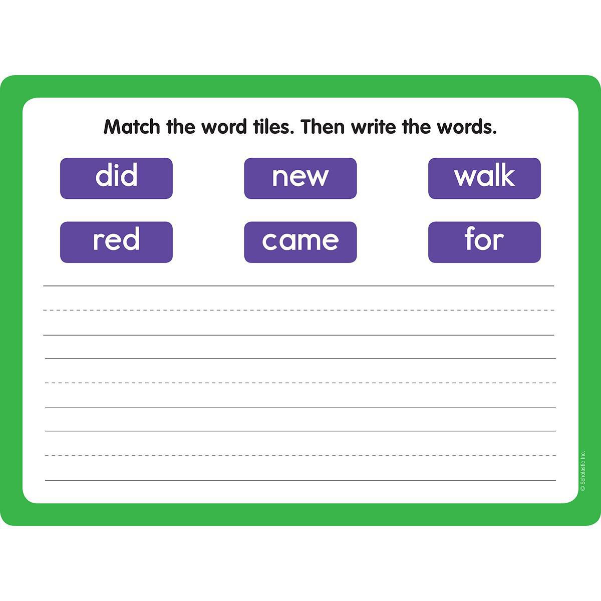 Learning Mats: Sight Words image number 2