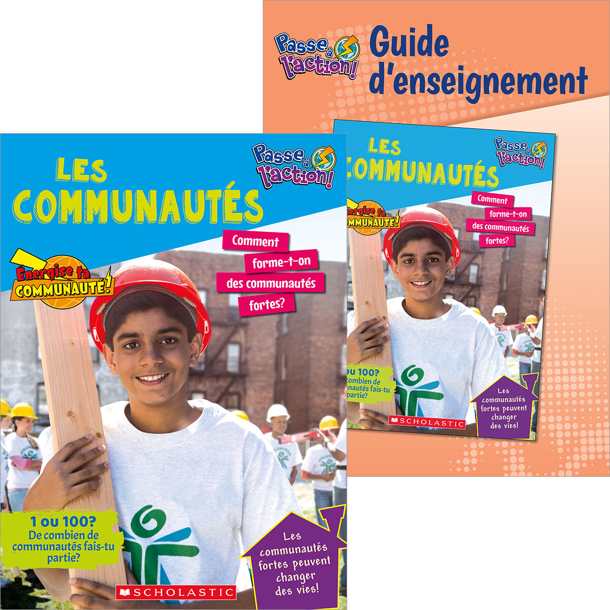 Passe &agrave; l'action: Les communaut&eacute;s Emballage de 6