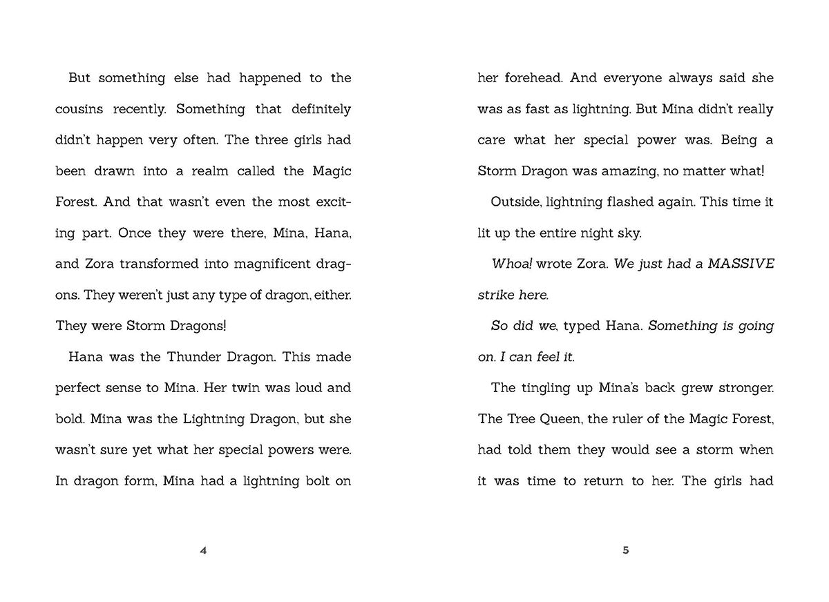 Dragon Girls #14: Mina the Lightning Dragon image number 3