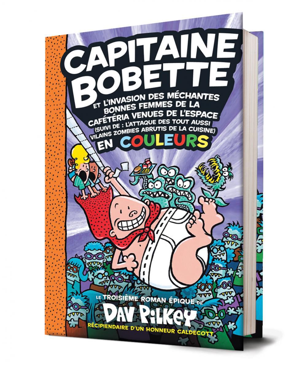 Capitaine Bobette : N&deg; 3 - Capitaine Bobette et l'invasion des m&eacute;chantes bonnes femmes de la caf&eacute;t&eacute;ria venues de l'espace image number 0