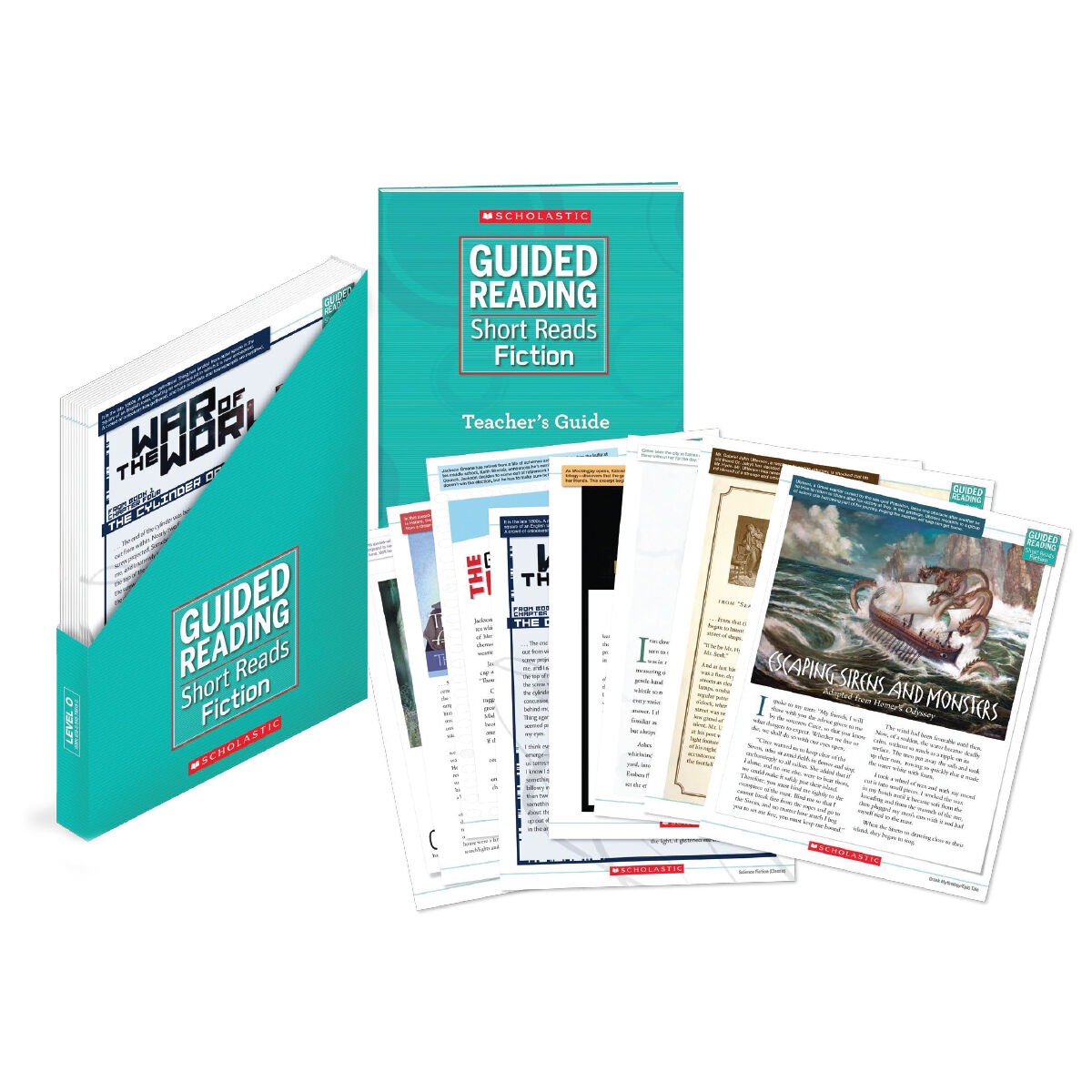 Guided Reading Short Reads Fiction: Level X Complete Pack image number 0