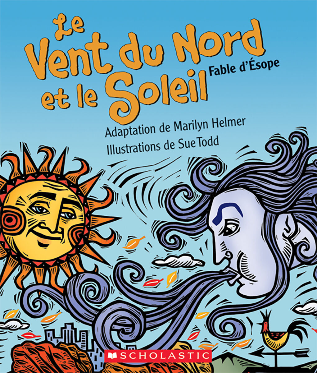 Envol an litt&eacute;ratie 2e &agrave; 4e ann&eacute;e: Niveau J: Le Vent du Nord et le Soleil Emballage de 6