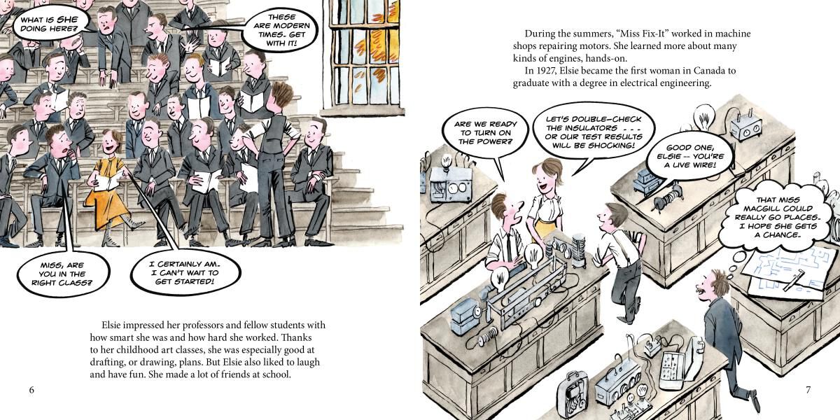 Scholastic Canada Biography: Meet Elsie MacGill image number 1