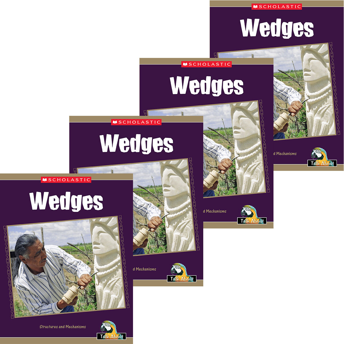 Talk About Science In My World: Structures and Mechanisms: Wedges 4 Pack