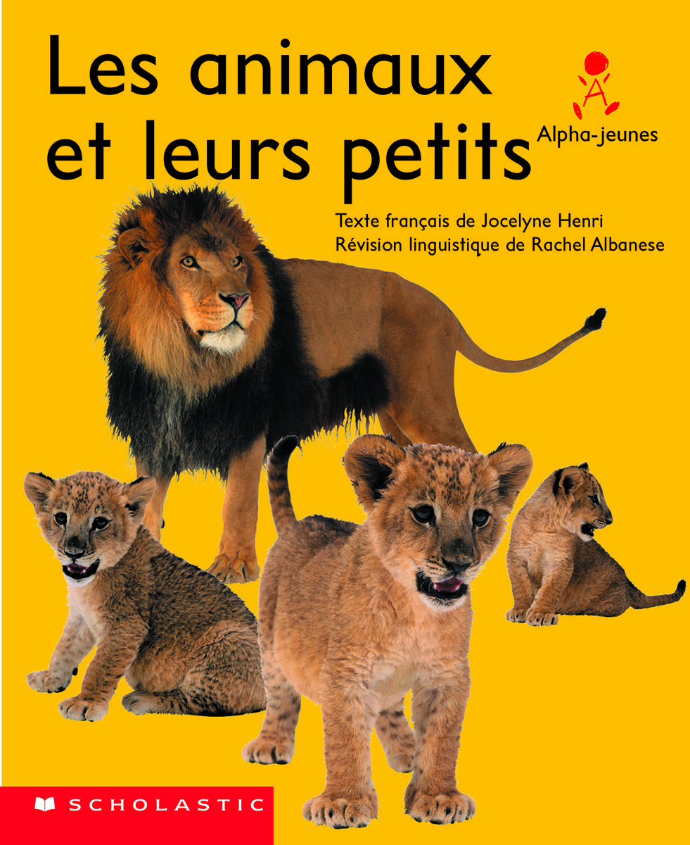 Alpha-jeunes: S&eacute;rie 1, Niveau 24 (L): Les animaux et leurs petits Emballage de 6 image number 0