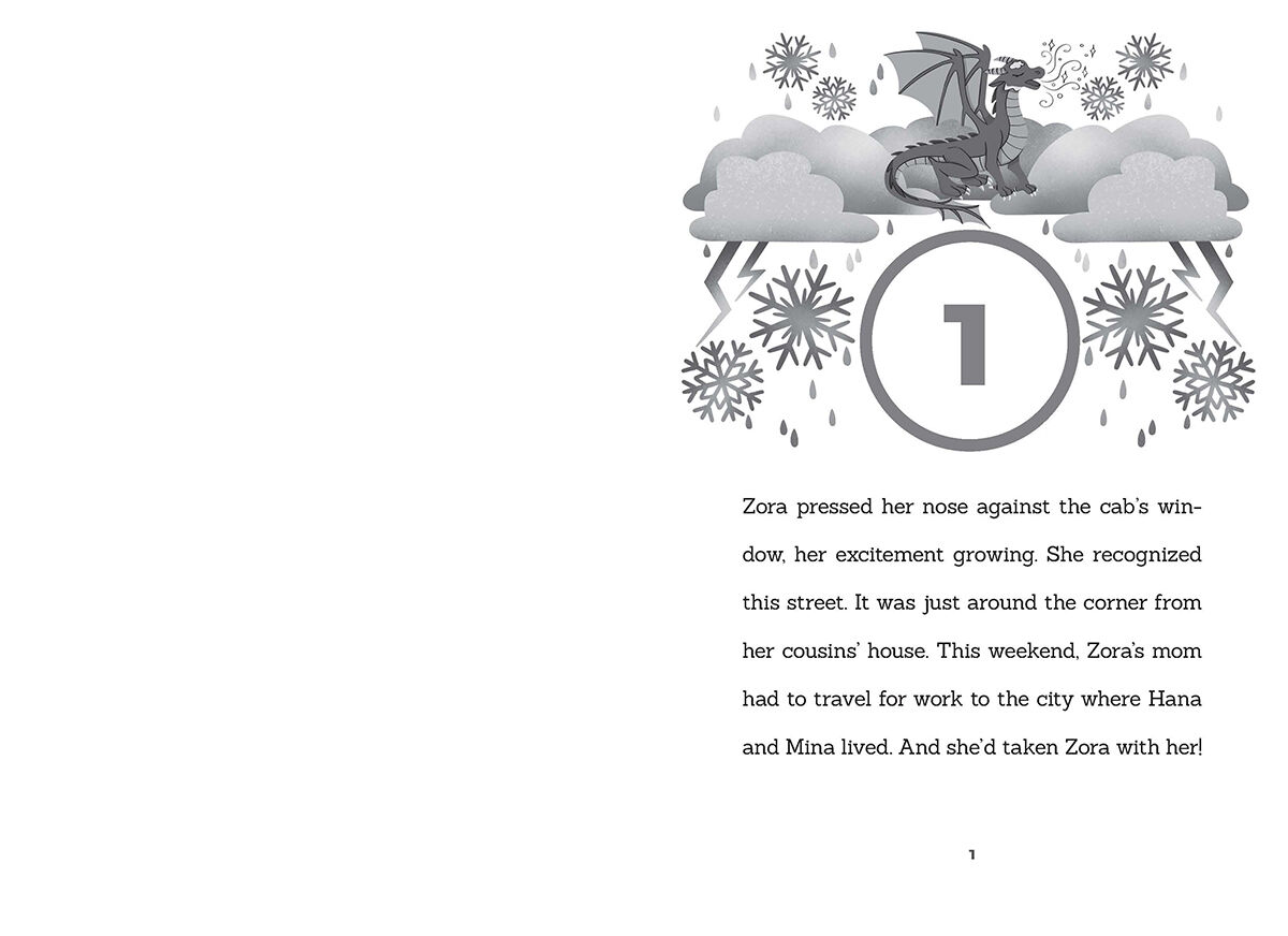 Dragon Girls #15: Zora the Snow Dragon image number 1