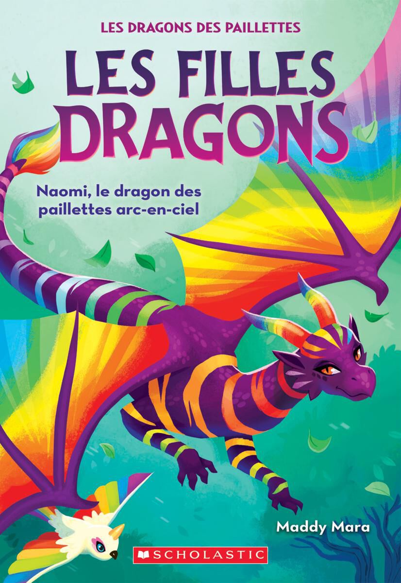 Les filles dragons : N&deg; 3 - Naomi, le dragon des paillettes arc-en-ciel image number 0