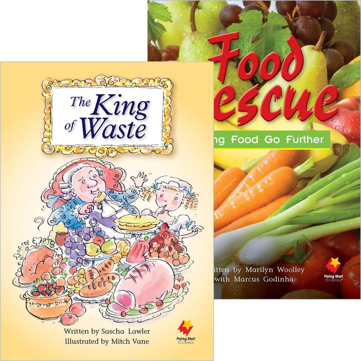 Flying Start: Level N: Food Rescue/The King of Waste 12 Pack