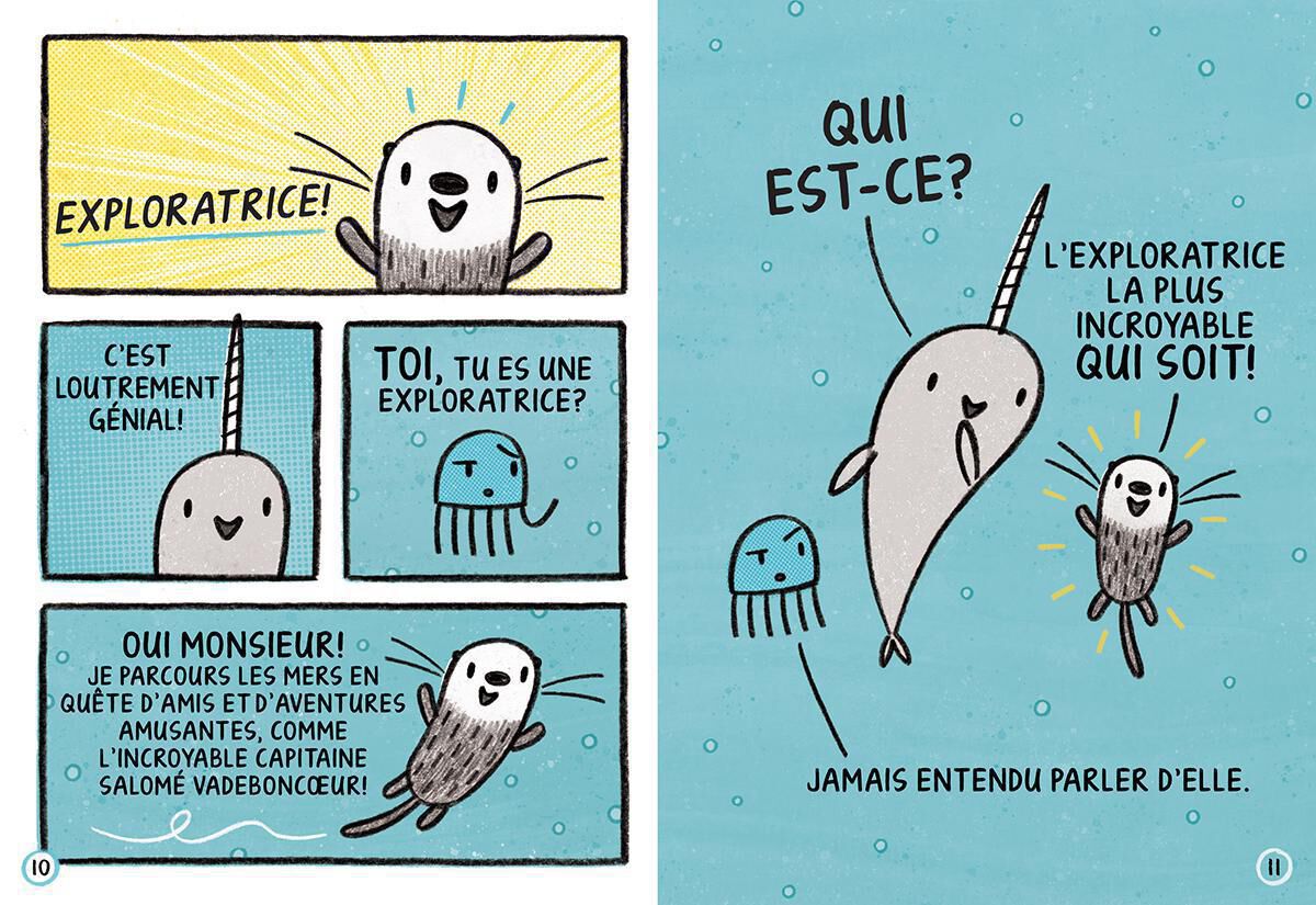 Les aventures de Narval et Gelato : N&deg; 4 - Narval et Loutre amie image number 3