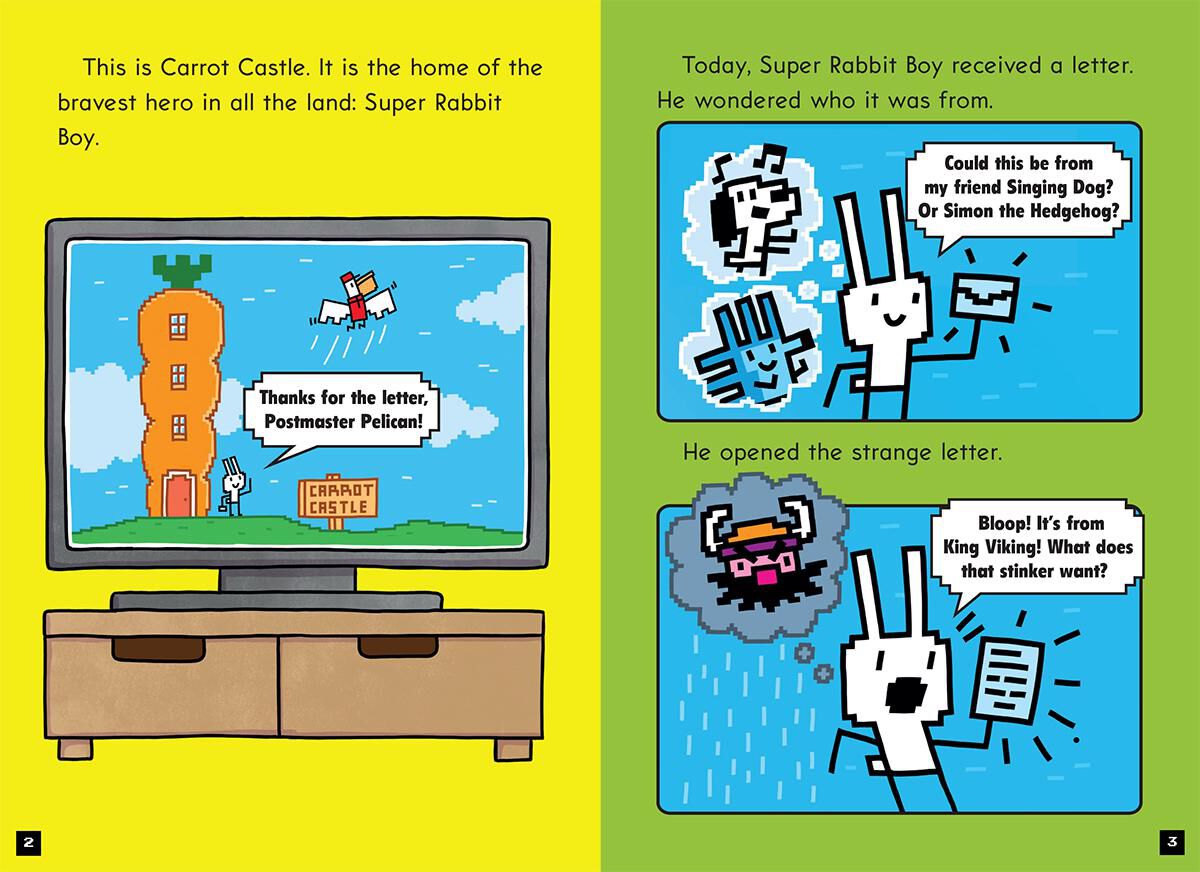 Press Start! #2: Super Rabbit Boy Powers Up! image number 2