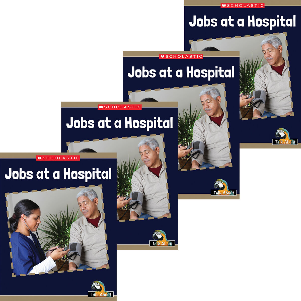 Talk About Things Around Me: Jobs: Jobs at a Hospital 4 Pack image number 0
