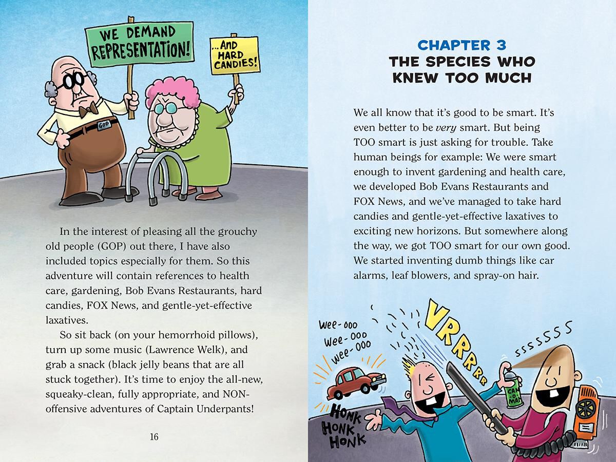 Captain Underpants #12: Captain Underpants and the Sensational Saga of Sir Stinks-a-Lot (Colour Edition) image number 3