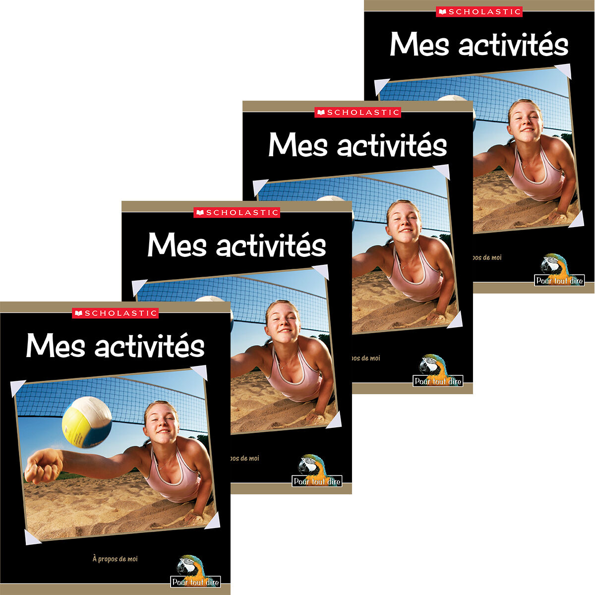Pour tout dire La vie quotidienne: &Agrave; propos de moi: Mes activit&eacute;s Emballage de 4