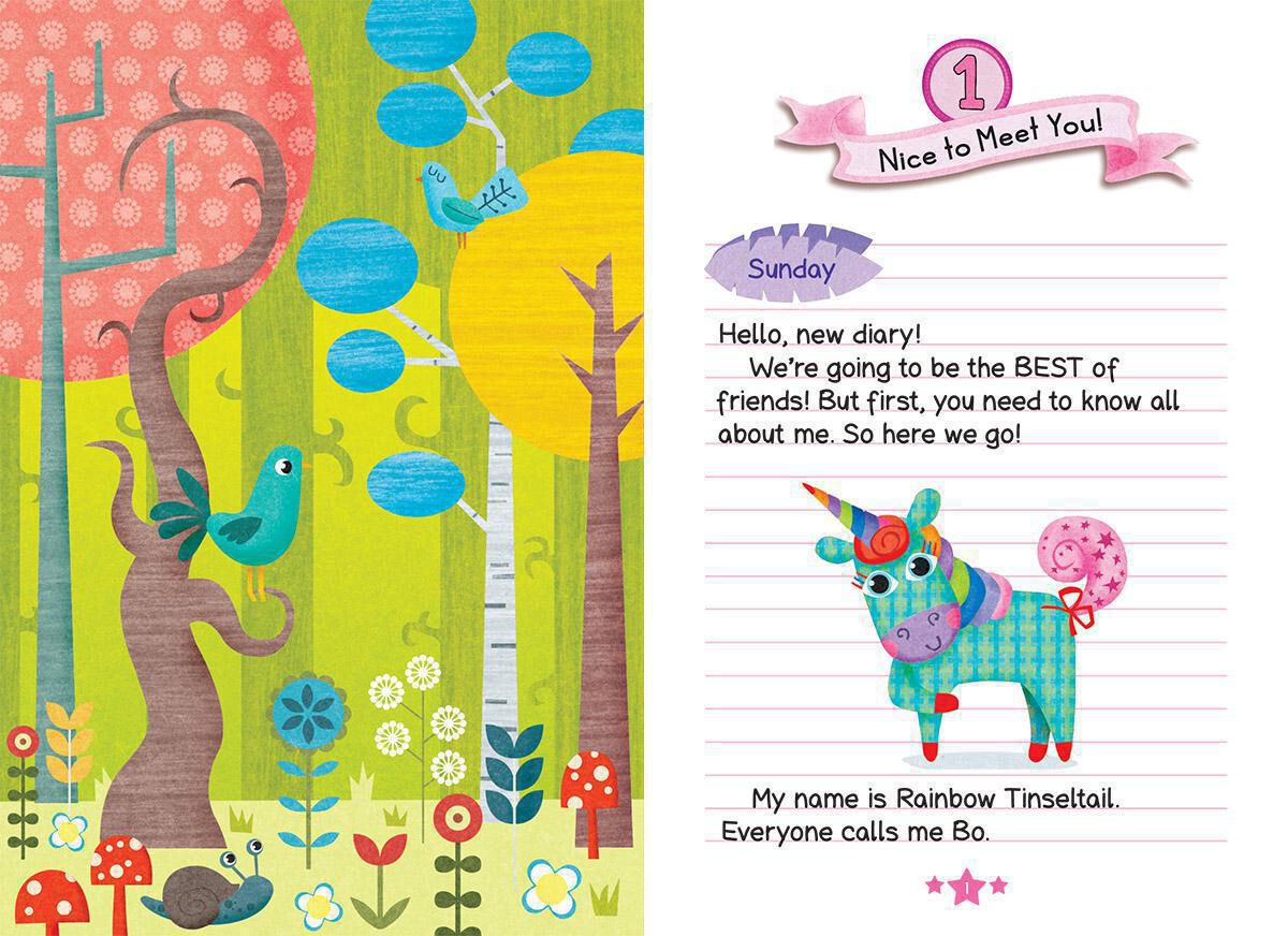 Unicorn Diaries #1: Bo's Magical New Friend image number 1