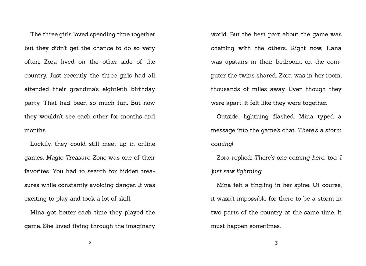 Dragon Girls #14: Mina the Lightning Dragon image number 2