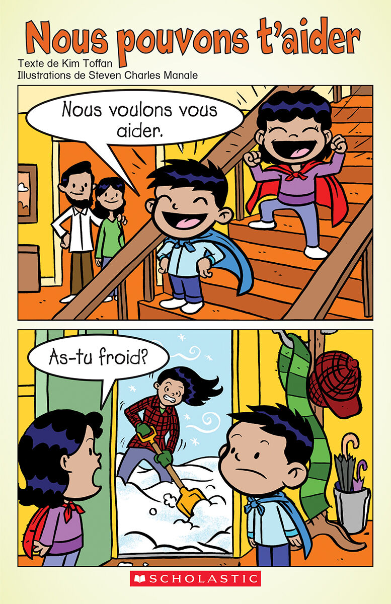 Envol an litt&eacute;ratie Maternelle &agrave; 4e ann&eacute;e: Niveau D: Nous pouvons t'aider Emballage de 6